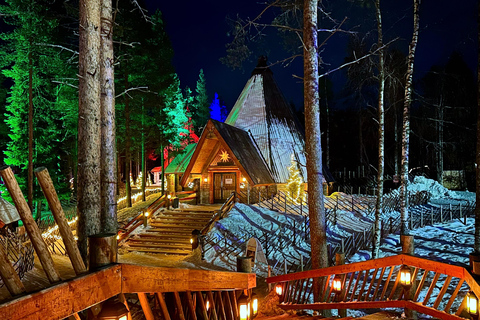 Rovaniemi: Santa's Day with Reindeer Moments & Snowman Magic