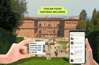Florenz: Ticket für den Palazzo Pitti und die Boboli-Gärten & eBook
