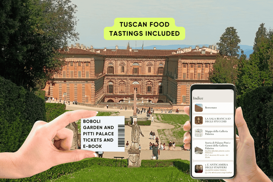 Florenz: Ticket für den Palazzo Pitti und die Boboli-Gärten & eBook. Foto: GetYourGuide