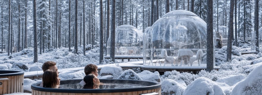 Invisible Forest Spa: sauna, piscina quente ao ar livre e almoço