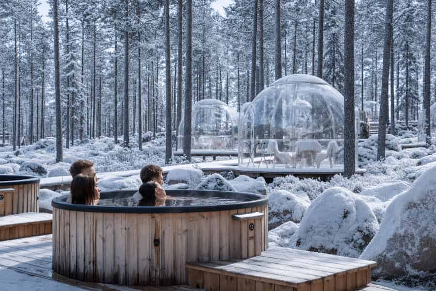 Invisible Forest Spa: Sauna, heißer Lagunen-Pool im Freien und Mittagessen. Foto: GetYourGuide Invisible Forest Spa: Sauna, heißer Lagunen-Pool im Freien und Mittagessen. Foto: GetYourGuide