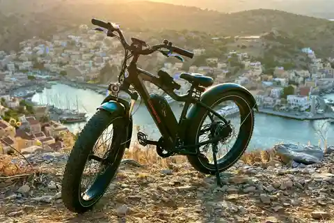 Symi:Self-Guided E-Bike Trip To Panormitis-Marathouda