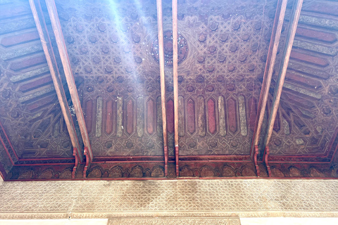 Marrakech Saadian Tombs Entry Ticket with Digital Guide App