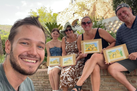 Visite et dessin à Malaga