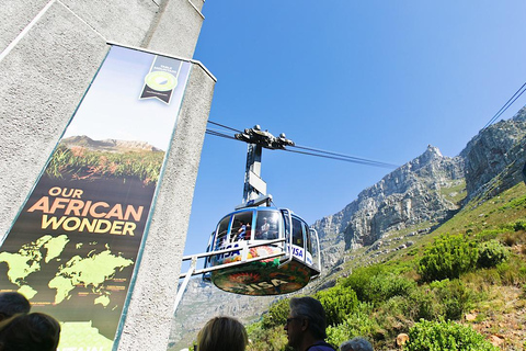 Ticket de entrada sin cola Teleférico de la Montaña de la Mesa desde Ciudad del Cabo