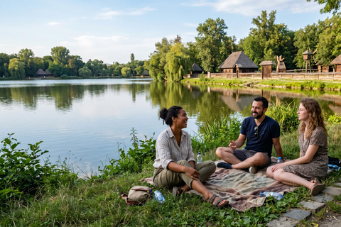 Bucharest's Palaces: Parliament, Ceaușescu & Village Museum COACH TOUR Audio guide in 24 languages