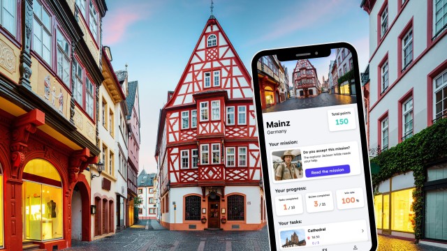 Mainz: City Exploration Game and Tour on your Phone