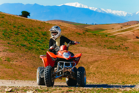 Marrakesch Quad Bike Aktivität: Palmenoase und Jbilat-Wüste