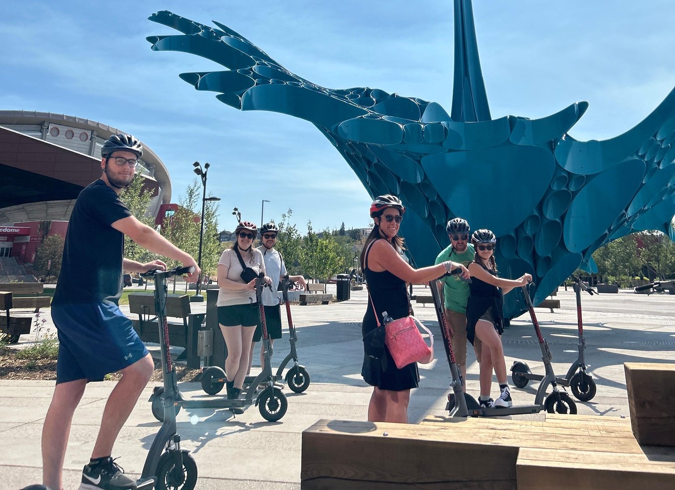 Calgary: E-scooter-tur til byens højdepunkter