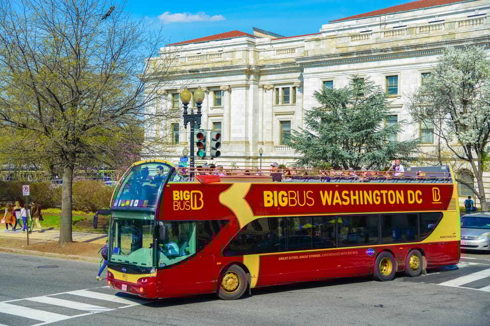DC Hopon Hopoff Bus Tour & Sightseeing Water Taxi Cruise GetYourGuide