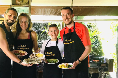 Khao Lak : Cours de cuisine d'une demi-journée et chasse aux ingrédients