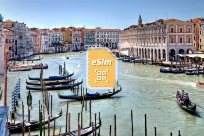 Italien/Europa: 5G eSim Mobile Datenplan