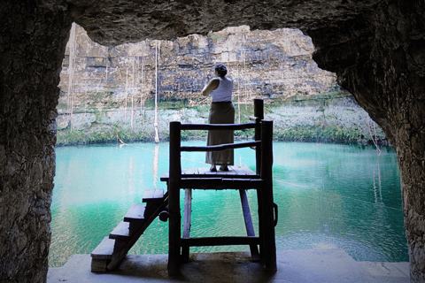 Valladolid: Chichen Itza + 2 Cenotes with Shared Transportation VALLADOLID: CHICHÉN ITZÁ + 2 CENOTES SHARED TRANSPORTATION