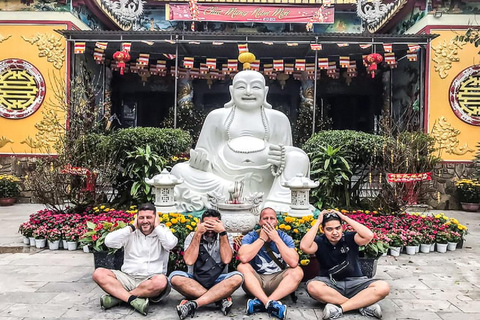 Da Nang: Montagne di Marmo, Montagne delle Scimmie e Buddha DonnaTour di mezza giornata in comune con pranzo