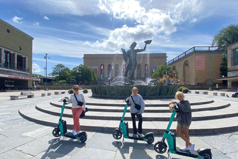 Göteborg: Private Scooter Tour mit Abholung vom Hotel