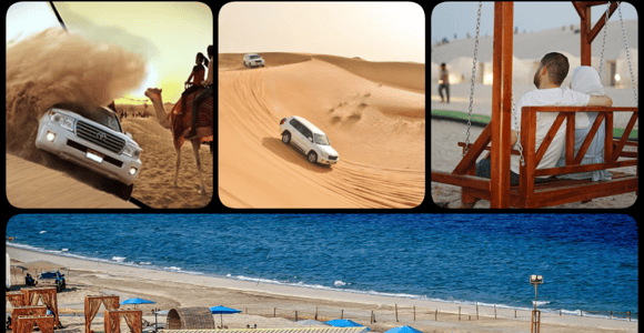Doha: Full-Day Desert Safari & Buffet meal at Bedouin Camp