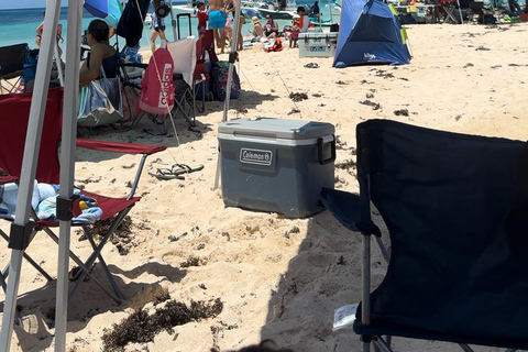 De San Juan: Viagem de 1 dia à Ilha de Icaco com comida e bebida