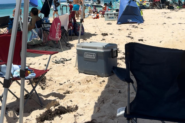 De San Juan: Viagem de 1 dia à Ilha de Icaco com comida e bebida