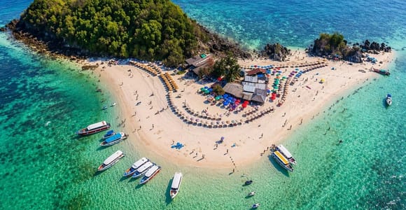 Phi Phi and Khai Islands Speedboat Tour with Fins