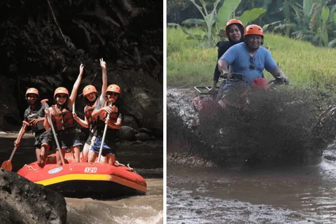 Bali Adventure Combo : Rafting et expérience de quad en tandem