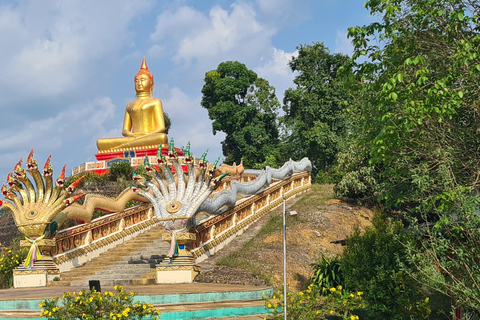 Città vecchia di Takuapa: tempio e mercato domenicaleCittà vecchia di Takuapa; Tempio e mercato domenicale INSIEME