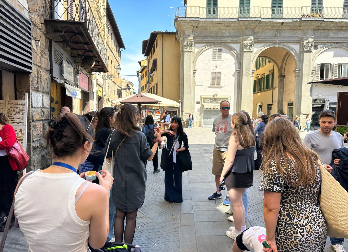 Firenze: Street Food Tour med vin og lokal guide
