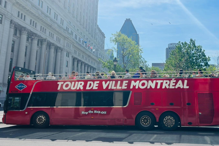 Montreal: Hop-On Hop-Off Bus and St. Lawrence River Cruise