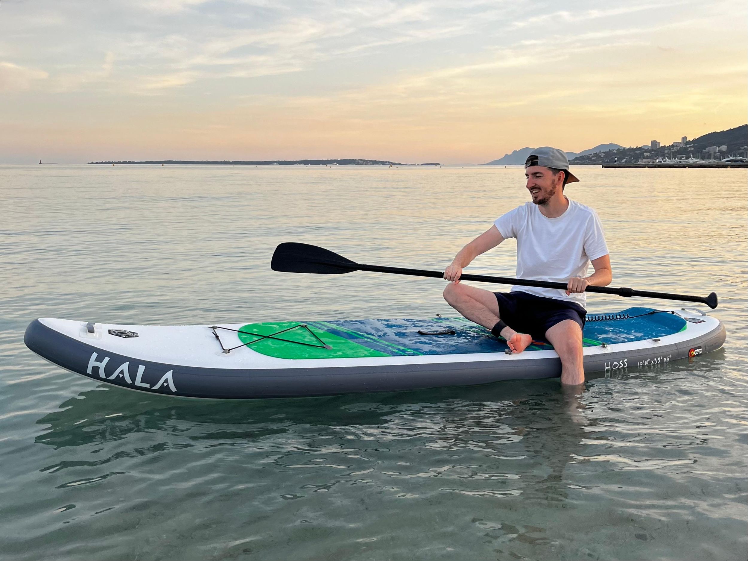 Antibes: Stand-Up-Paddling bei Sonnenaufgang/Sonnenuntergang & Video-Erinnerungen