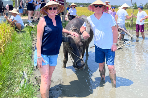 An incredible Hoi An - Water buffalo riding & cooking class