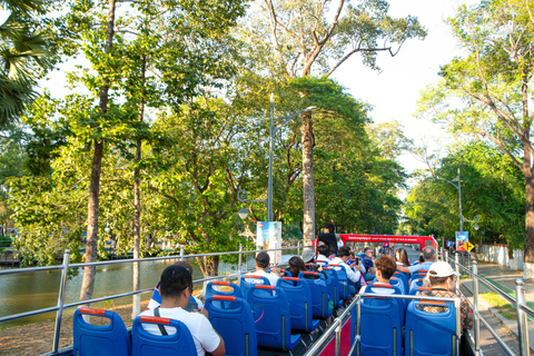 Tour della città e al tramonto con Big Bus AngkorTour della città al tramonto con Big Bus Angkor