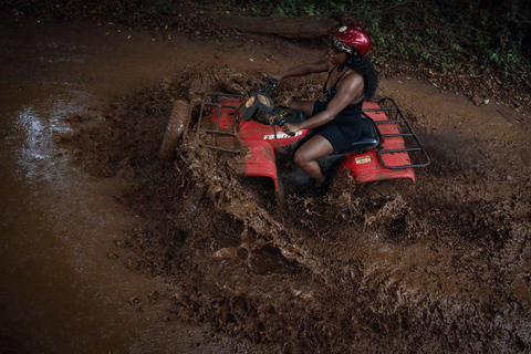 Cancun : Circuit dynamique avec quad, cenote et tyrolienneQUAD SIMPLE DE TULUM