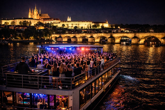Prague DJ Festival - Boat Party & Epic + Karlovy Lazne