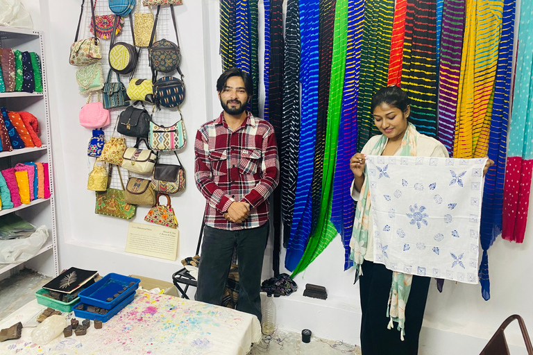 Luxury Tie-Dye & Block Print Workshop in Udaipur