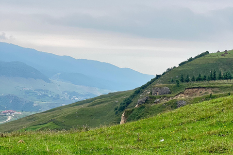 3D Vororte von Baku, Quba, Shahdagh &amp; Gabala Waldberge