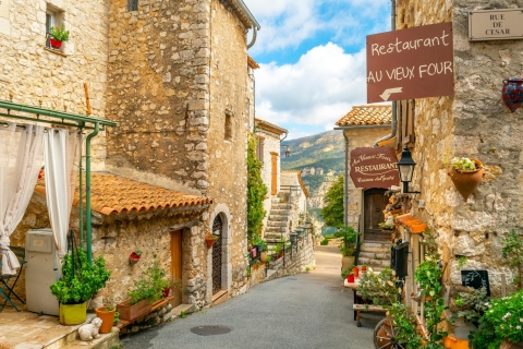 Z Nicei: Prowansja i jej średniowieczne wioski