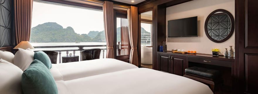 Ha Long-Lan Ha : croisière de 2 jours conçue pour l'intimité et la tranquillité