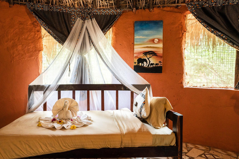 From Zanzibar: Overnight Selous G.R. Safari with Flights shared safari