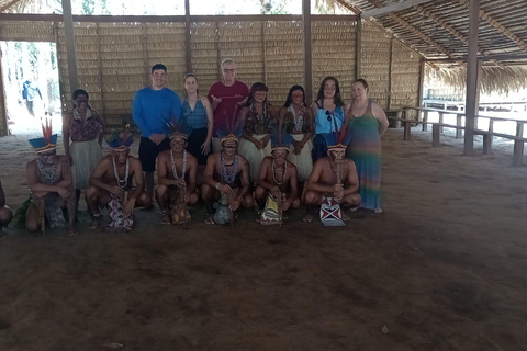 Tour condiviso in motoscafo sul Rio Negro