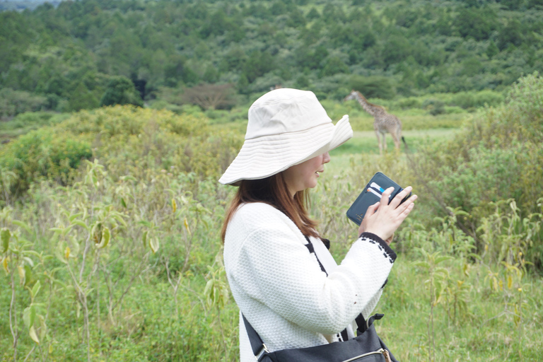 From Moshi: Arusha National Park Safari with Walking Tour