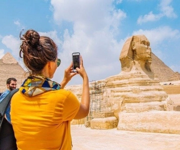 From Sharm El-Sheikh: Cairo's Pyramids: Full-Day Journey