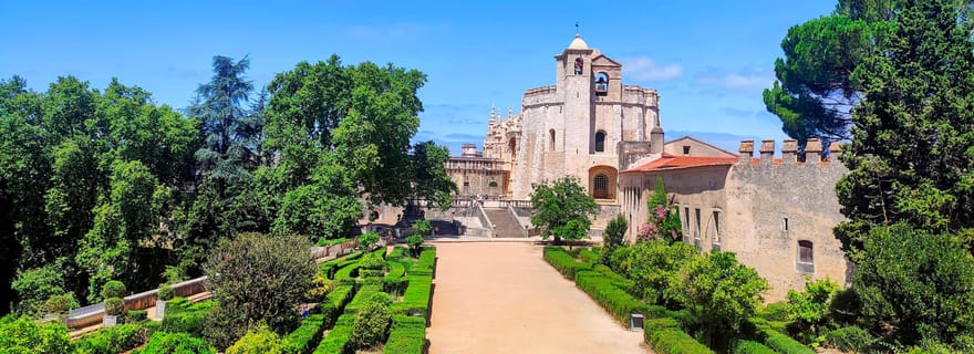 Visite privée à pied de Tomar : Templiers et patrimoine