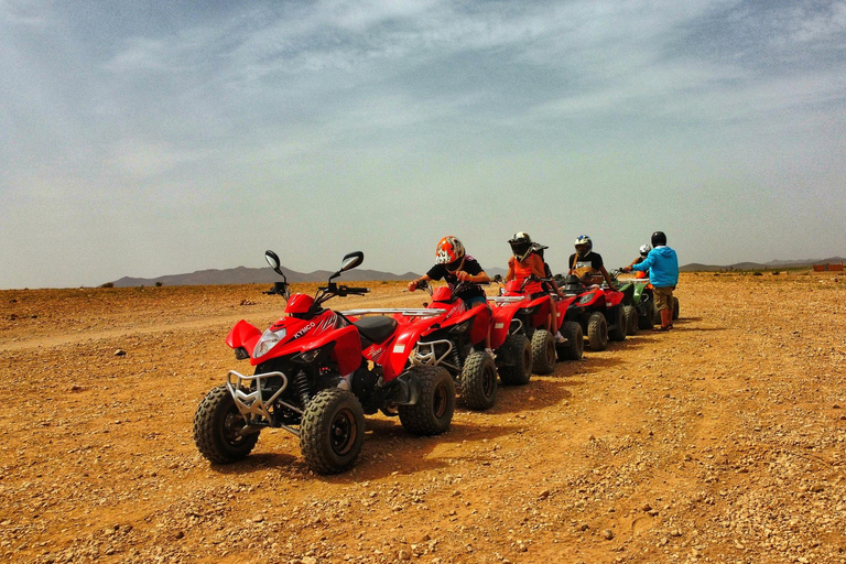 Aventure en quad dans la palmeraie