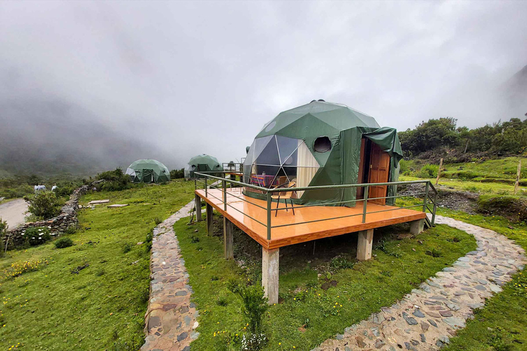 &quot;Glamping Dome&quot; Laguna Humantay och Salkantay 2 dagar 1 natt