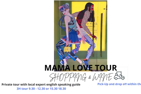 Shopping in Rome: 4h Golf Cart tour with Aperitivo