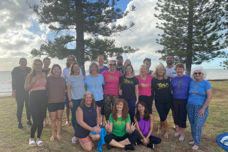Redcliffe: Beach Yoga Class at Sutton’s Beach