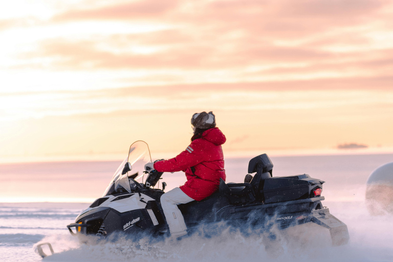 Riga: Snowmobile Adventure with Transfer