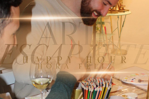 Contigo Soy: Experiencia Happy Hour de Vino y ArteExperiencia Happy Hour de Vino y Arte Contigo Soy