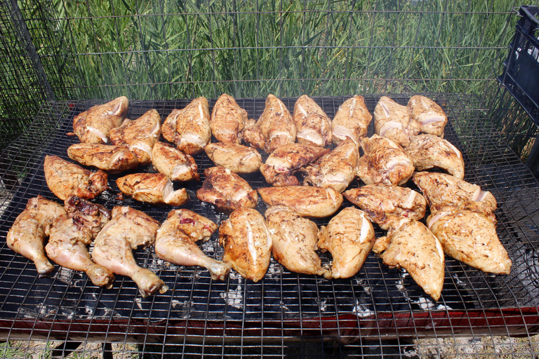 From Corfu: Beach BBQ and Mainland with Captain Theo.