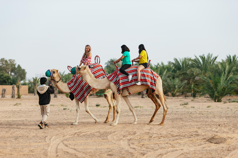 Dubai: Sunrise Air Balloon Ride with Camel Ride &amp; Breakfast