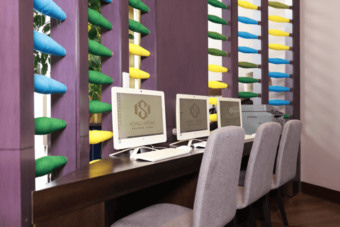 Hanoi: Międzynarodowe lotnisko Noi Bai Dostęp do saloniku SH Premium LoungeOdloty międzynarodowe T2: Salonik SH Premium Lounge Ha Noi